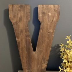 Wood Letters / Wood Guestbook