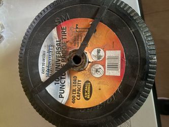 10” puncture free tire