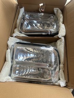 2005-2007 ford f250 350 super duty headlights