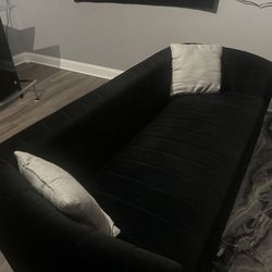 Black sofa 
