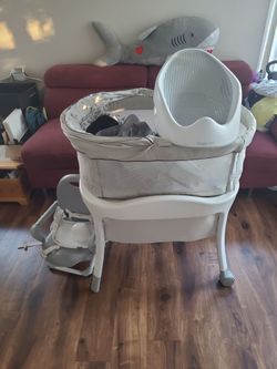 Bassinet, Baby bath, highchair