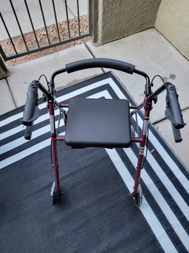 4 Wheel Medical Walker