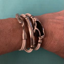 Sea Glass Wrap Bracelet