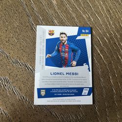 Messi Card 