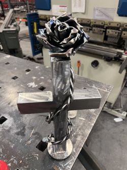 Metal Cross Home Decor 