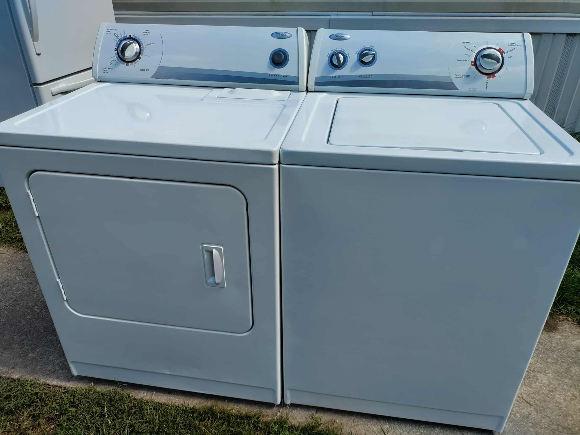 Whirlpool Washer and Dryer (DELIVERY AVAILABLE FOR A FEE!)