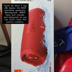 JBL Charge 5 Portable Waterproof Speaker