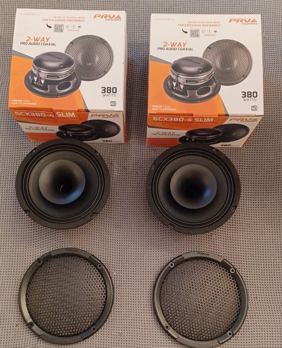 NEW ! PRV 6.5" PRO MID-RANGE Speakers