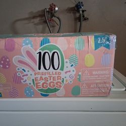 100 Prefilled Easter Eggs