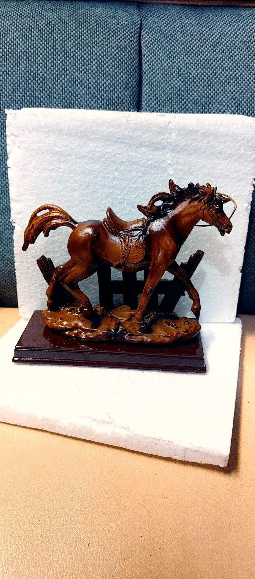 Wooden Horse Resin