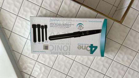 Cortex international 4 cone curling iron set