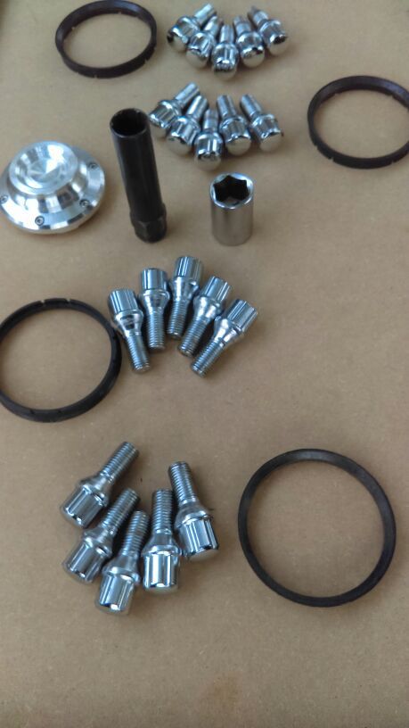 Locking lugs for an Audi