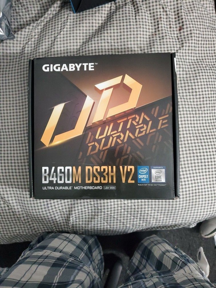 Gigabyte B460M DS3H V2 (LGA 1200) – With Box – $55