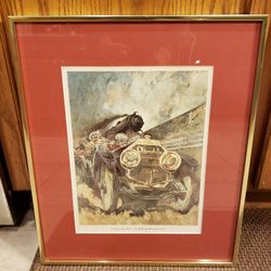 Antique Car, Oldsmobile, Artwork