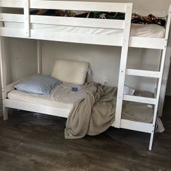 Twin BunkBed With Mattresses 