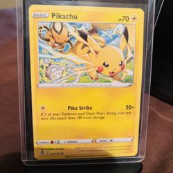 Pikachu Pokemon Card - Collectible 