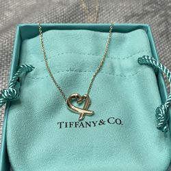 Tiffany & Co. Loving Heart Pendant In 18K Rose Gold