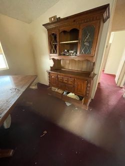 Free stove and cabinet