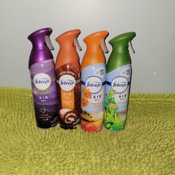 4 Febreze Spray 8.8oz