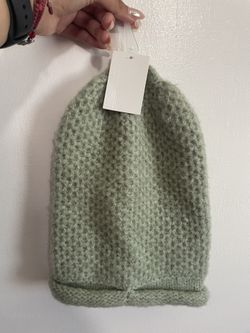 Green Beanie Knit