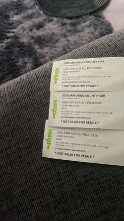 Del Mar fairground tickets
