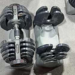 Bowflex SelectTech 552 Single Dumbbell With Spare Parts