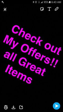Check out my offers!!