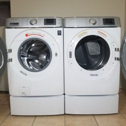Jumbo Capacity Samsung Washer And Electric Dryer Free Deliver And Install 6 Month Warranty.....