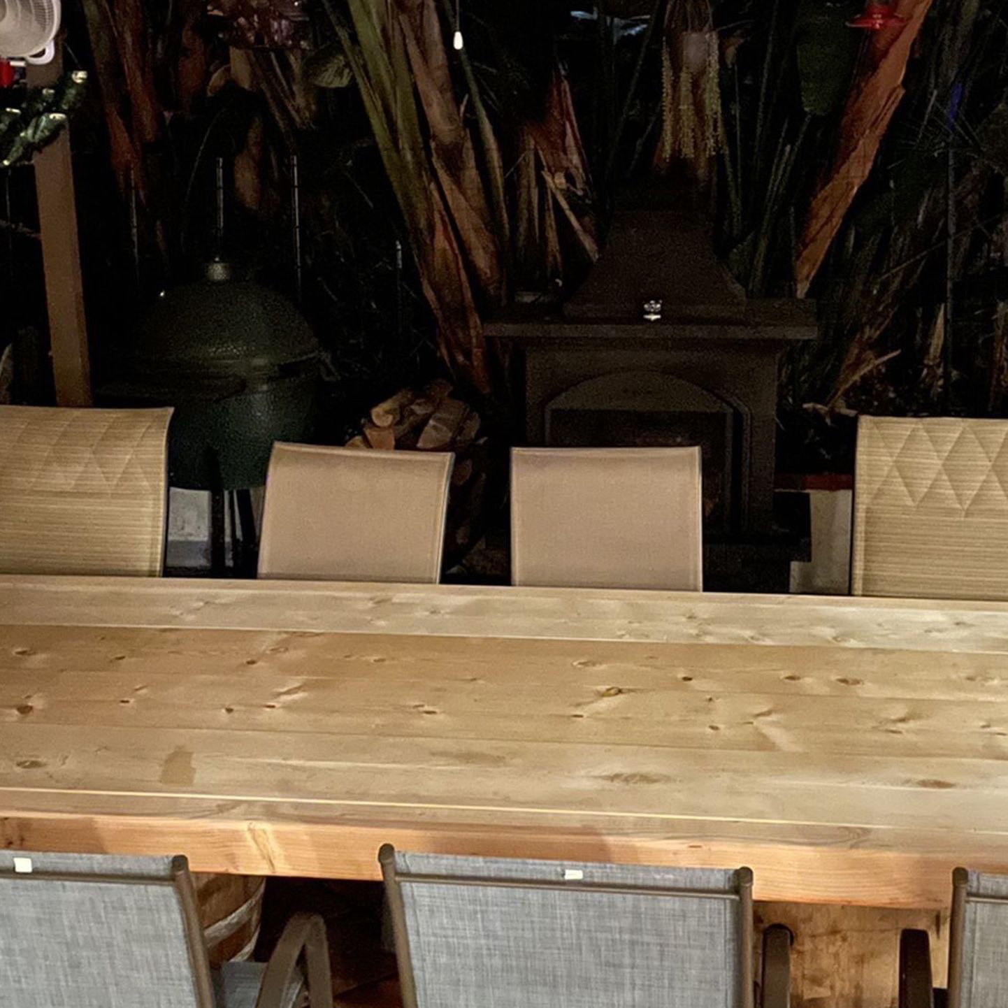 Large Farmhouse Dining Table - 10ft x 4.5ft - Can Custom Build As Well