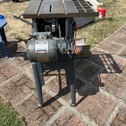 Vintage Craftsman Table Saw