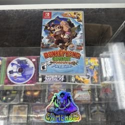 Donkey Kong Country Tropical Freeze Switch $35 Gamehogs 11am-7pm