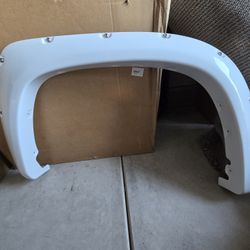 2014-2021 Bushwacker Pocket Flares White