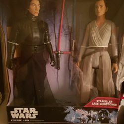 Big Fig Star wars Kylo Ren and Ray