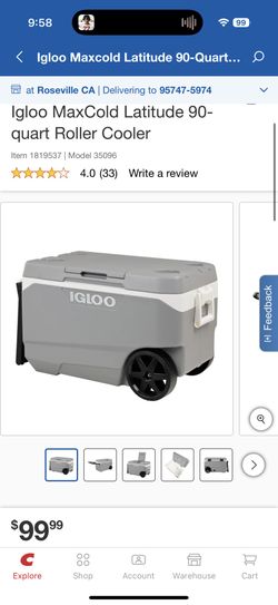 Costco ice chest IGLOO