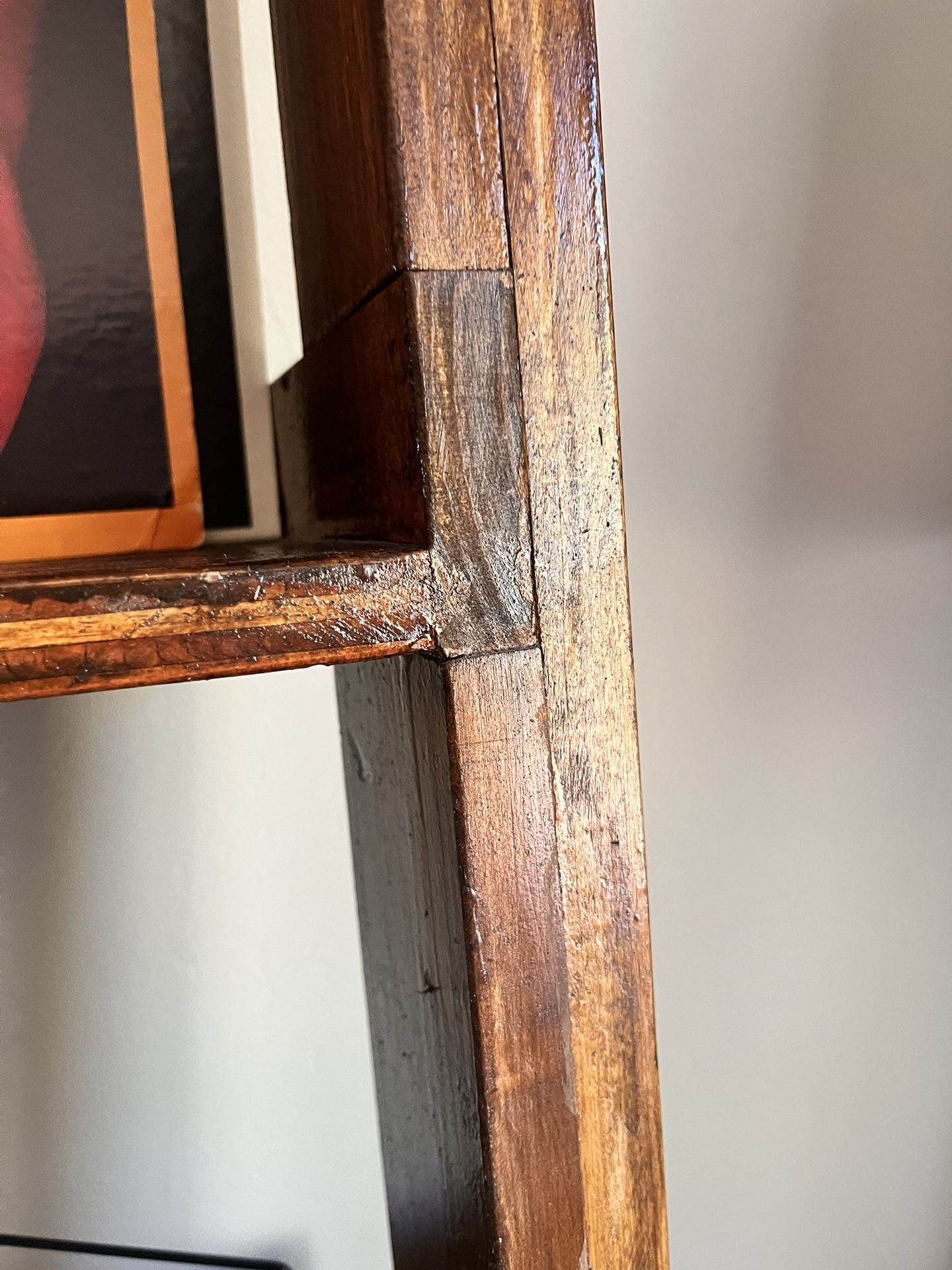 Wood Ladder Shelf