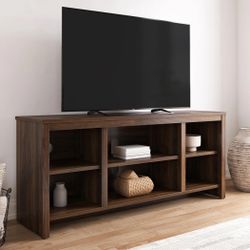 TV Stand With Adjustable Shelves
