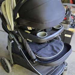 Graco Modes LX Carseat/Stroller/2 bases