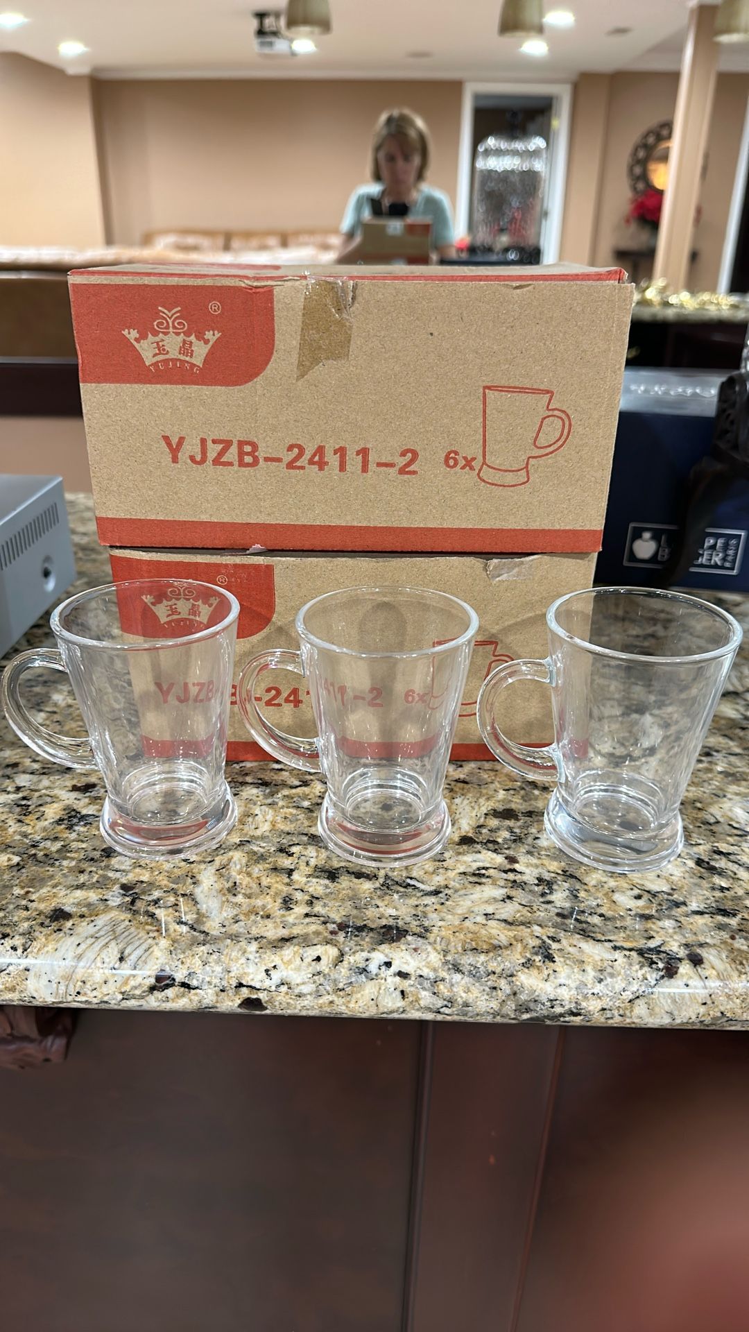 12 Tea or Other beverage Cup W Handle
