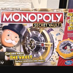 Monopoly Secret Vault Edition – Complete – Like New