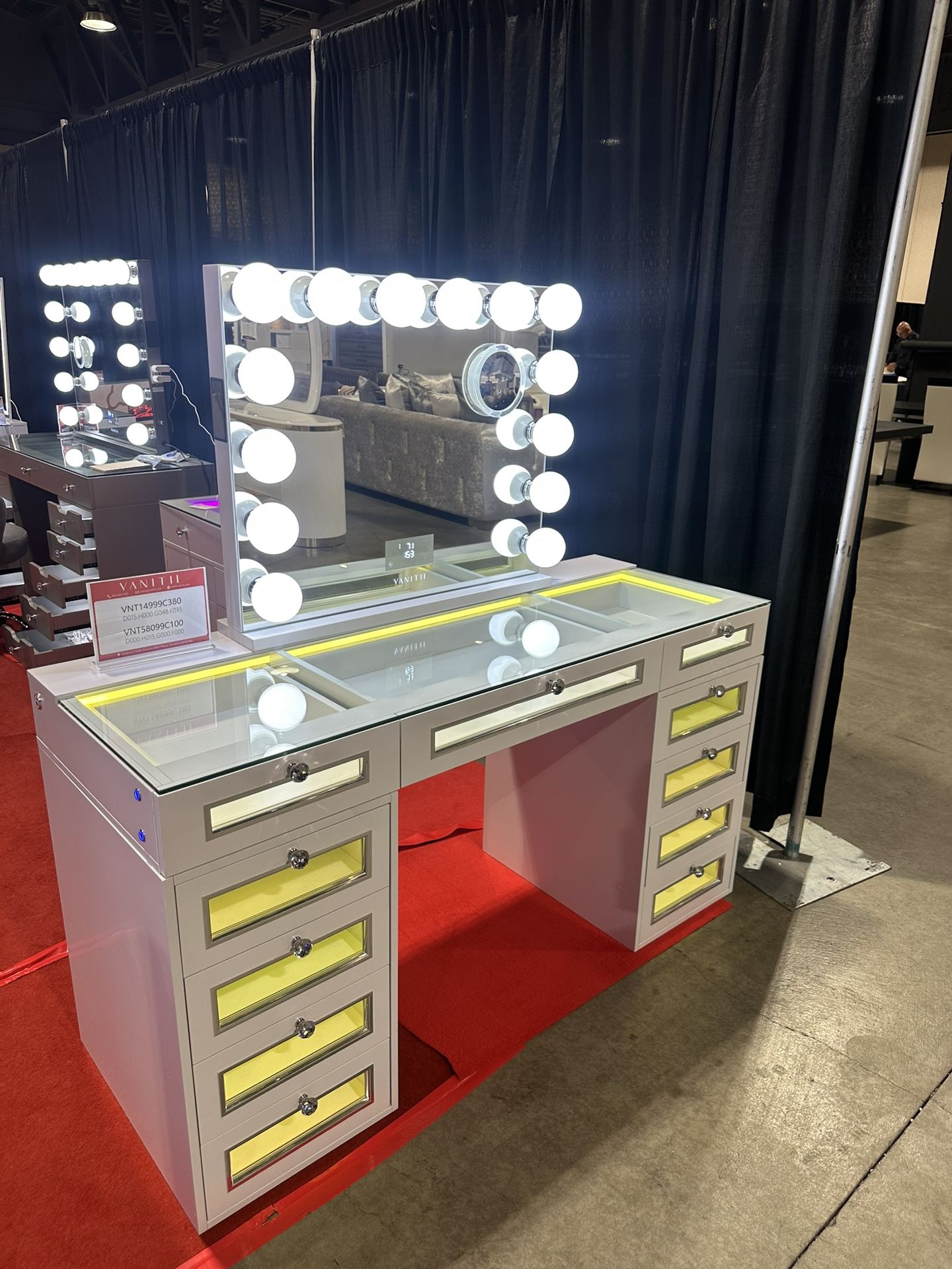 White Vanity Set