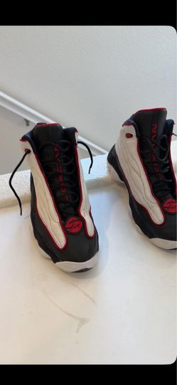 Air Jordan Pro strong black/ white Varsity red sneakers size 10.5