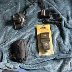 Vintage Camera Equipment And Camera 