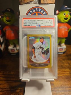 Carlos Correa 2013 Bowman Chrome GOLD /50