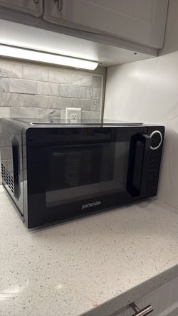 Microwave Black 18x12 inches