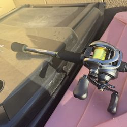 St . Croix REIGN   Casting Rod Shimano Reel