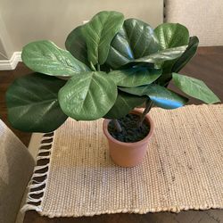 NWT Hearth & Hand With Magnolia Artificial Fiddle Leaf Tree home decor faux plant