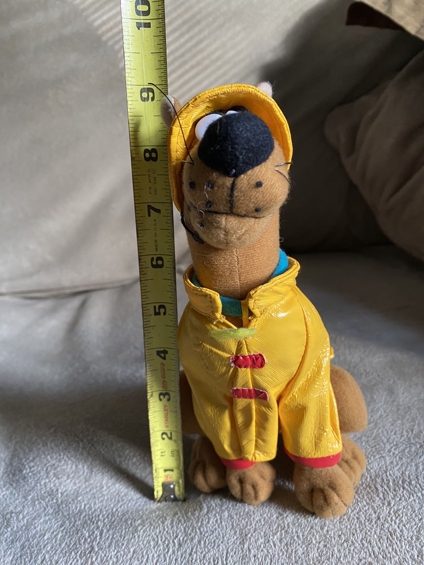 Vintage Raincoat Scooby Doo Plush