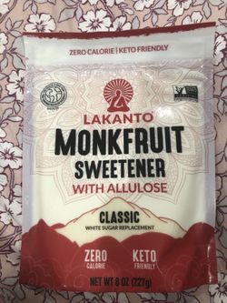 Monk fruit Sweetener