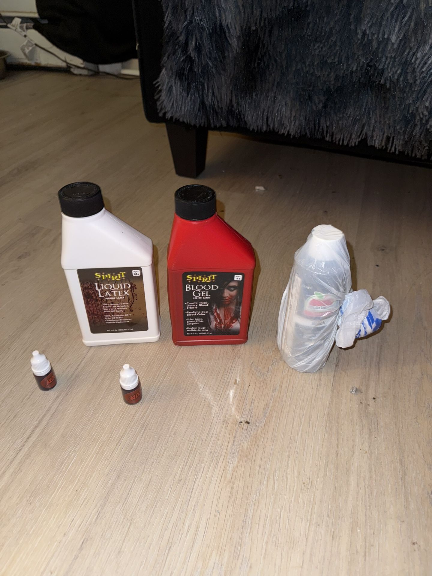 Latex , Blood , & Black Paint