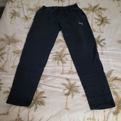 Black Puma Sweats